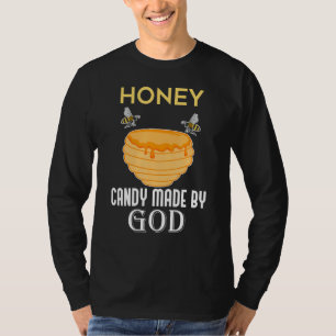 T-shirt Ironie dire le miel est naturel bonbons nature abe
