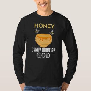 T-shirt Ironie dire le miel est naturel bonbons nature abe