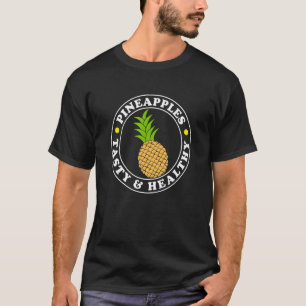 T-shirt Ironique Dit Tropical Ananas Fruit Vitamins