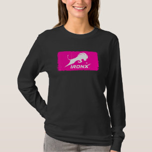 T-shirt Ironx Convient Dans La Boîte Fuchsia