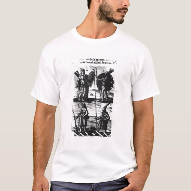T-shirt Iroquois de la nouvelle France (Devant)
