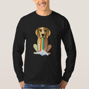 T-shirt Irradie de Positivité Arc-en-Ciel Chien Maman Beag