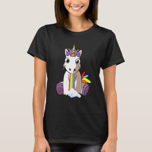 T-shirt Irradiez de la Positivité Licorne Arc-en-ciel