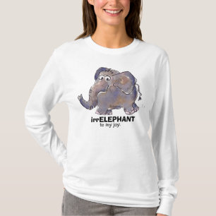 T-shirt irrELEPHANT à ma joie 2 dessin T Chemise