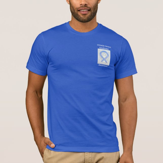 T-shirt Irritable Syndrome du cône Sensibilisation Ruban T (Devant)