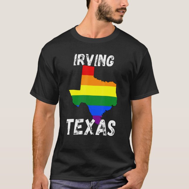 T-shirt Irving TX Texas Cities (Devant)