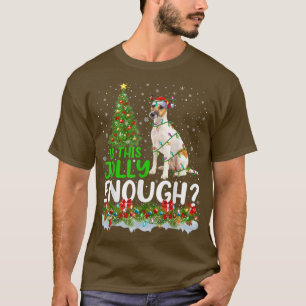 T-shirt Is This Jolly Enough Fo Terrier Dog Christmas Tree