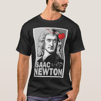 T-shirt Isaac Newton Poster Style Pop Art