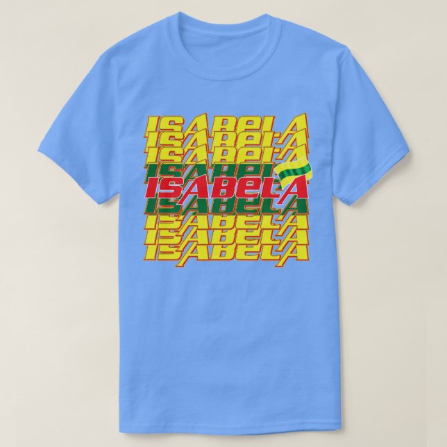 T-shirt Isabela Cascade texte 2 (Design devant)