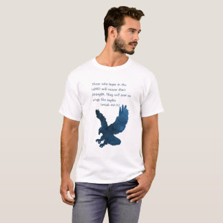 T-shirt Isaïe 40 31 Bible Verse Eagle