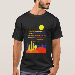 T-shirt Isaïe 43 19 Voici, Je Fais Une Nouvelle Chose, Wil