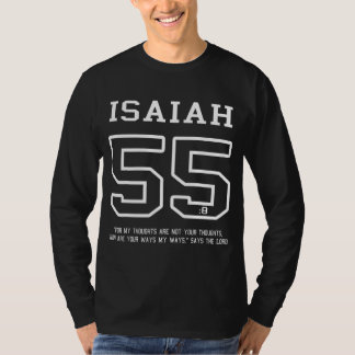 T-shirt Isaïe 55 Mes pensées ne sont pas vos pensées Chris