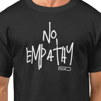 T-Shirt ISD Pas d'empathie Rétro Streetwear Ajusté