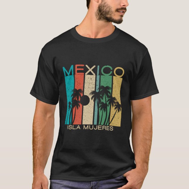 T-shirt Isla Mujeres Mexique Isla Mujeres (Devant)