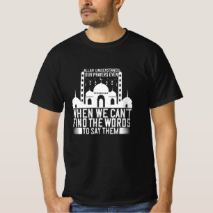 T-shirt Islam - Allah comprend nos prières