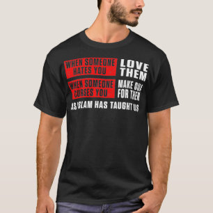T-shirt Islam Muslim Dua Allah Alhamdulillah Religion Rama