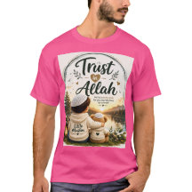 T-shirt islamique pour enfants «Faire confiance à 