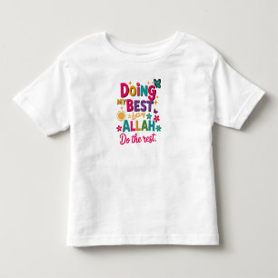 T-Shirt-Islamische Kinderkleidung Kleinkind T-shirt