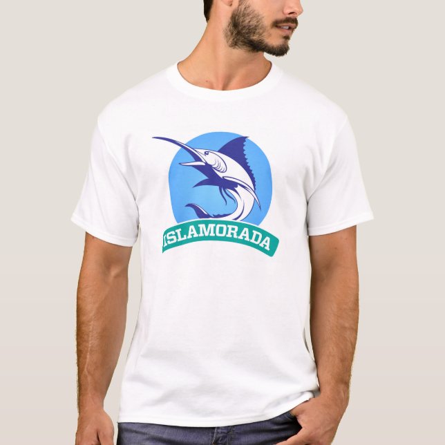 T-shirt Islamorada - Floride - "Attrapez-vous plus tard... (Devant)