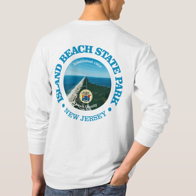 T-shirt Island Beach SP (Dos)