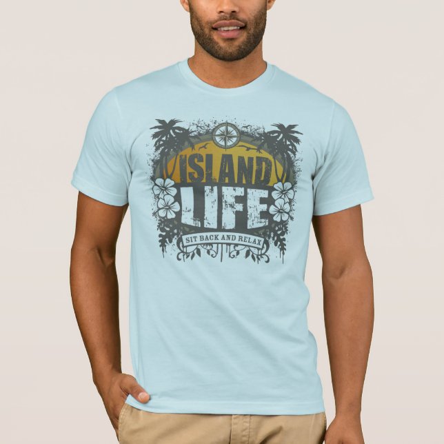 T-shirt Island Life (Devant)
