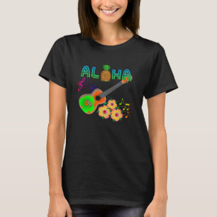 T-shirt Island Music Ukulele Hawaii Aloha