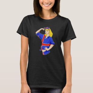 T-shirt Islandaise fille inbrisable I Islandais patrimoine
