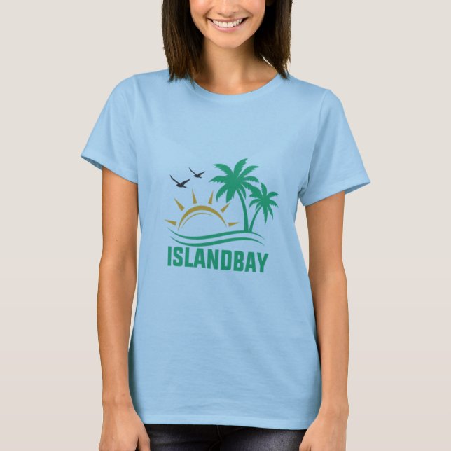 T-shirt Islandbay - Portez la brise tropicale (Devant)