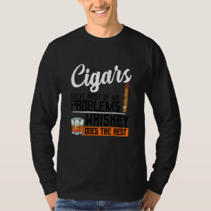 T-shirt Islay Malt Whisky Cigar Alcool