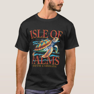 T-shirt Isle of Palms SC Sea Turtle Lover Beach Vacances