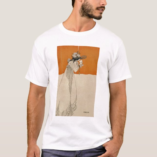 T-shirt Isolde, illustration "du studio", 1895 (lithium (Devant)