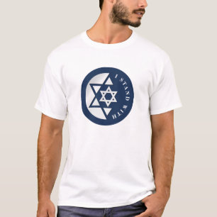 T-shirt Israël Drapeau Fort Et Liberté