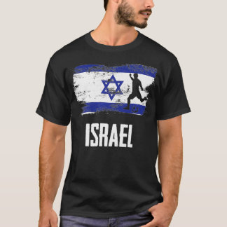 T-shirt Israël Drapeau Jersey Israeli Soccer Team Israeli
