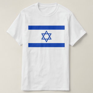 T-shirt Israël, Israël, Drapeau juif, Étoile de David