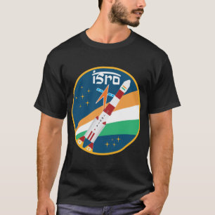 T-shirt ISRO Indian Space Research PSLV Rocket Space Desig