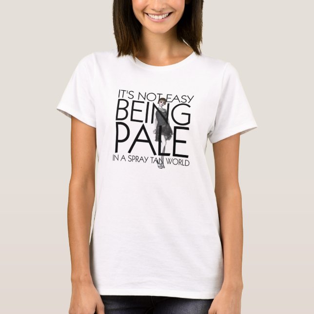 T-SHIRT ist nicht leicht bleich (Vorderseite)