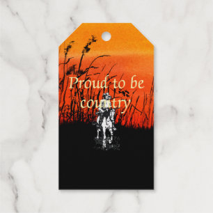 T-SHIRT ist stolz auf sein Land Geschenkanhänger