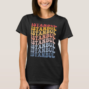 T-shirt Istanbul City Super Retro