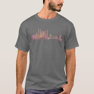 T-shirt Istanbul Skyline Silhouette City Trip Turquie