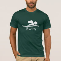 "iSwim" Mens Swim Shirt