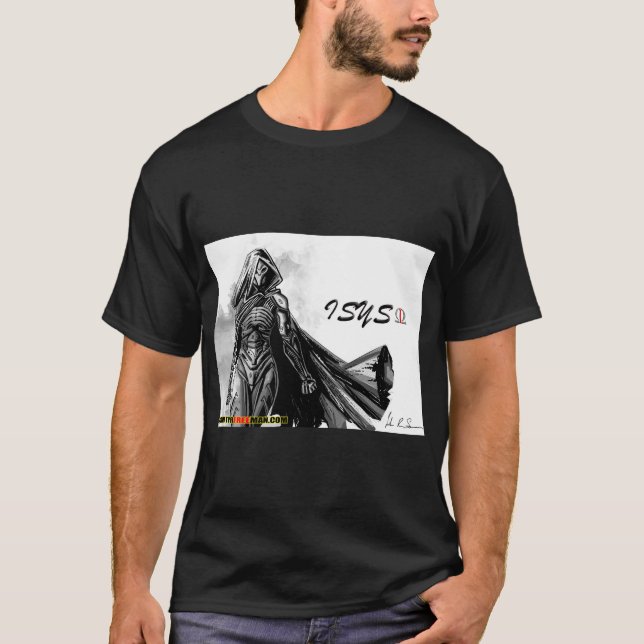 T-SHIRT ISYS OMEGA "WASTELAND" (Devant)