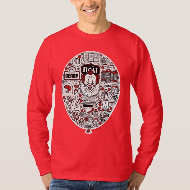 T-shirt IT Balloon Doodart (Devant)