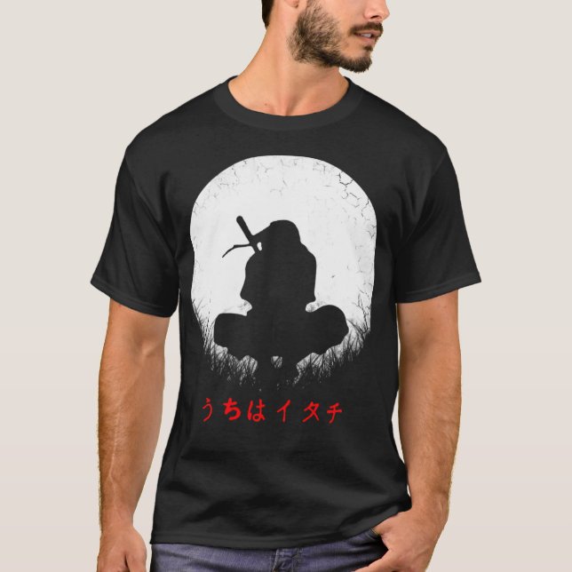 T-shirt Itachi Uchiha et clubs de golf (Devant)