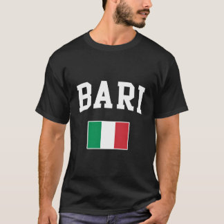 T-shirt Italia Bari Toscane Sicile Italie Drapeau Italien