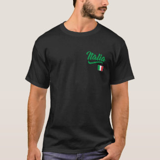 T-shirt Italia Drapeau Italien Italie T Chemise