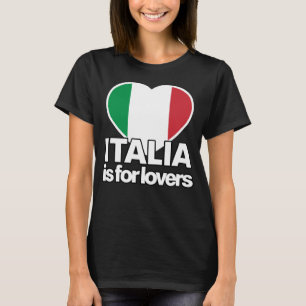 T-shirt ITALIA est pour Fier Drapeau Italien Italie Coeur