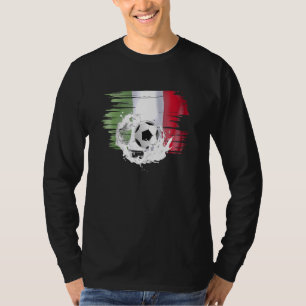 T-shirt Italia Soccer Calcio Azzurri Italie