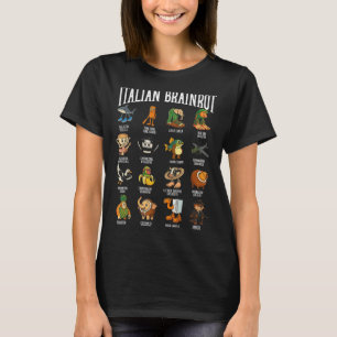 T-shirt Italian Brainrot Ballerina Ino Personnage Meme Mix