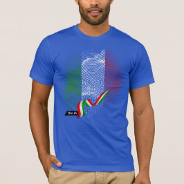T-shirt Italian flag