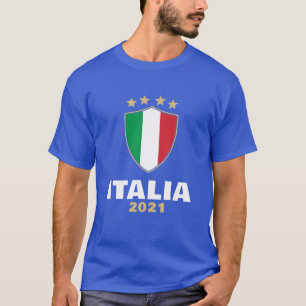 T-shirt Italie 2021 Fan de football Jersey Italie